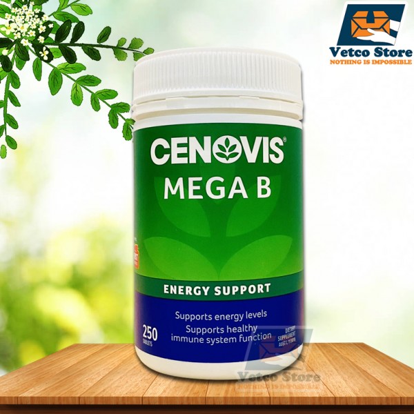 Viên Uống Bổ Sung Vitamin B Cenovis Mega B 250 Viên